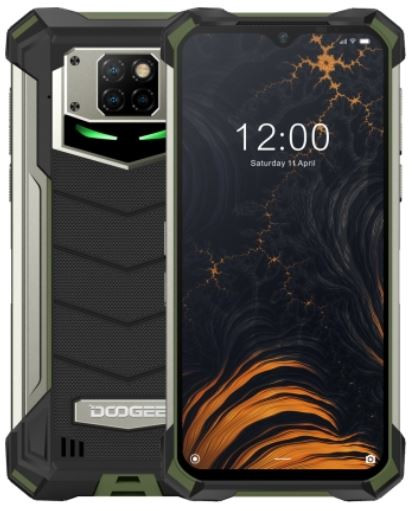 Etoren Doogee S88 Plus Dual Sim Rugged Phone 128GB Army Green 8GB