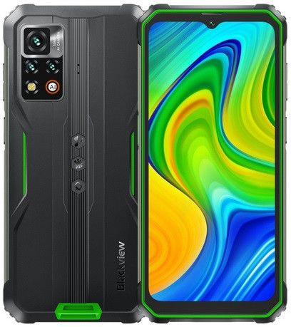 Blackview BV9200 Rugged Phone Dual Sim 256GB Green (8GB RAM)