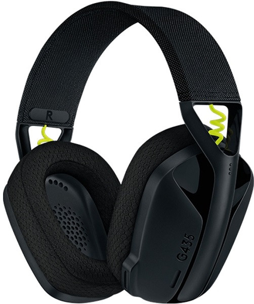 Logitech G435 Wireless Bluetooth Dual Mode Gaming Headset Black