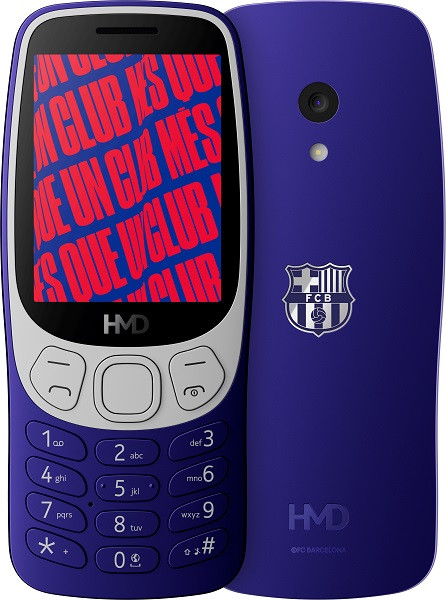 Nokia 3210 4G (2024) Dual Sim 128MB Barça Iconic Blau (64MB RAM)