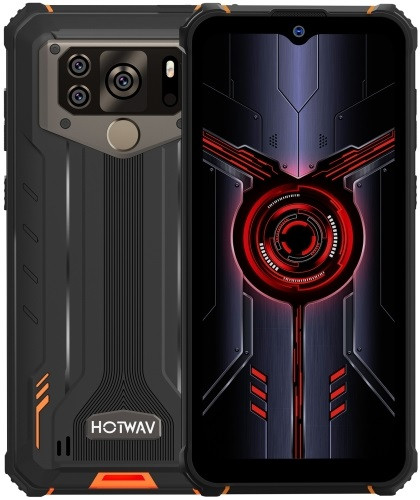 Hotwav W10 Pro Rugged Phone Dual Sim 64GB Orange (6GB RAM)