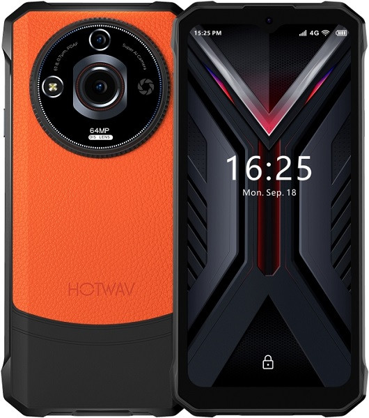 Hotwav T7 Pro Rugged Phone Dual Sim 256GB Orange (6GB RAM)