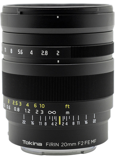 Tokina FiRIN 20mm f/2 FE (Sony E Mount) (MF Mount)