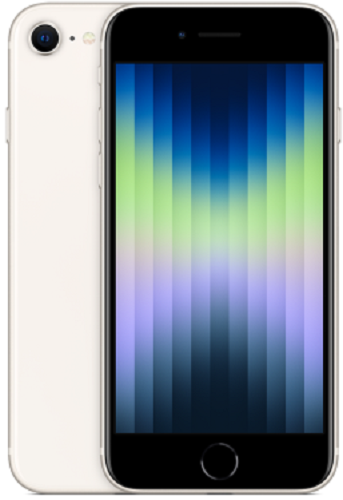 Apple iPhone SE 2022 A2783 256GB White (3GB RAM) - eSIM (Global version)