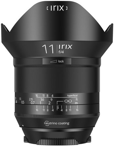 Irix Lens 11mm f/4 Blackstone (Canon EF Mount)
