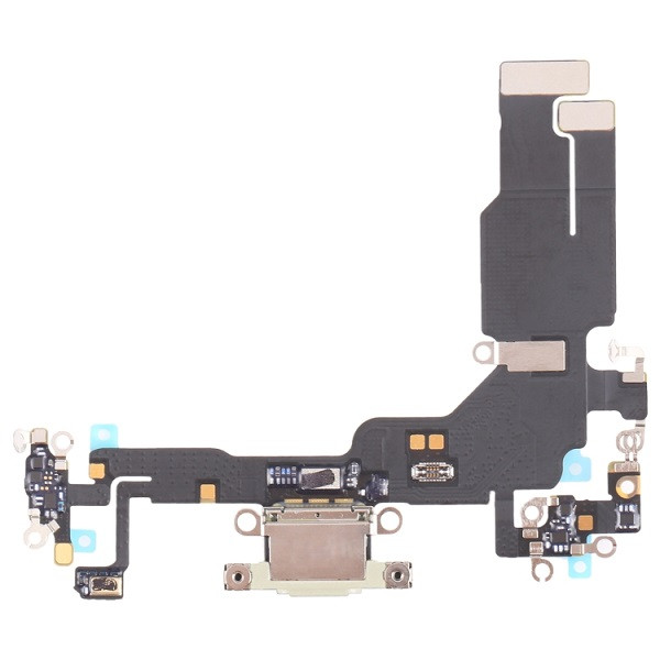 Original Charging Port Flex Cable for iPhone 15 (Yellow)