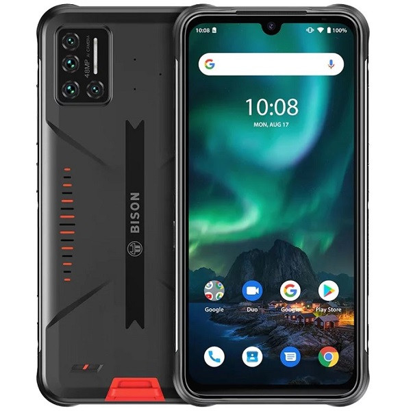 UMIDIGI BISON Rugged Phone Dual Sim 128GB Orange (6GB RAM)