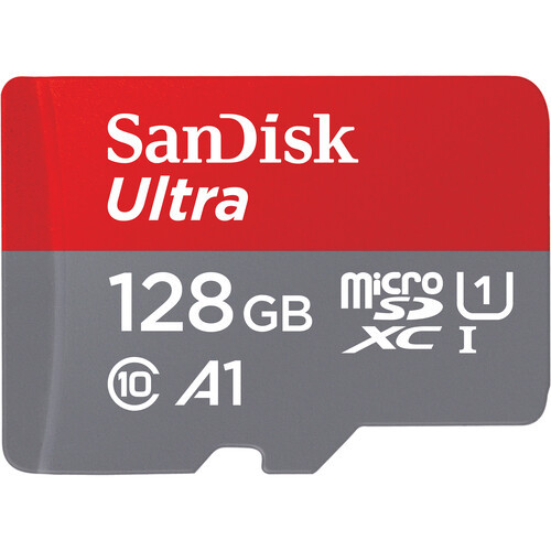Sandisk A1 Ultra 128GB 120MBs Micro SDHC (Class 10)