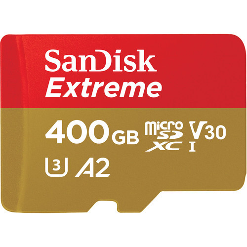 Sandisk Extreme A2 400GB (U3) V30 160mbs MicroSD