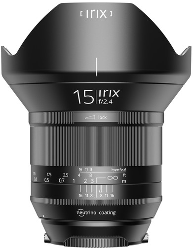 Irix Lens 15mm f/2.4 Blackstone (Canon EF Mount)