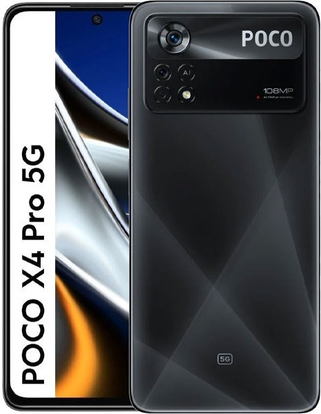 poco x4 pro 256gb 5g laser black smartphone