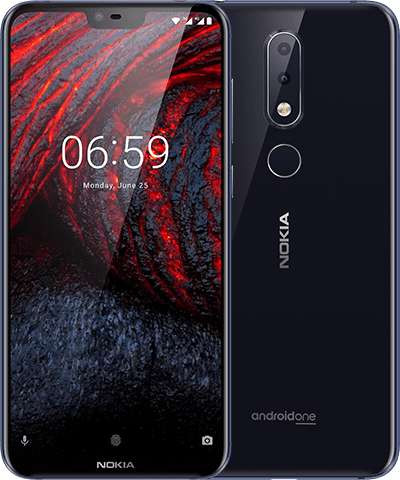 Nokia 6.1 Plus Dual Sim TA-1116 64GB Blue