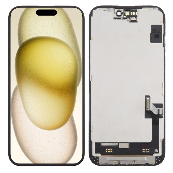 Original LCD Screen with Digitizer Full Assembly for iPhone 15