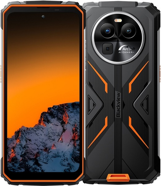 Blackview BV8100 Rugged Phone Dual Sim 256GB Orange (8GB RAM)