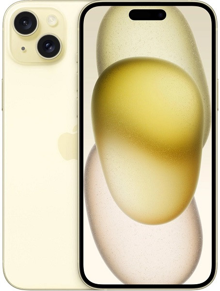 Apple iPhone 15 Plus 5G A3094 256GB Yellow (Nano Sim + eSIM)