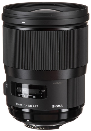 Sigma 28mm f/1.4 DG HSM | Art (Nikon F Mount)