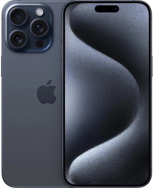 Apple iPhone 15 Pro Max 5G A3108 1TB Blue Titanium (Dual Nano Sim)