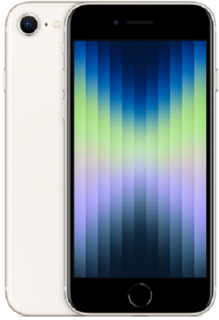 Apple iPhone SE 2022 A2783 128GB White (3GB RAM) - eSIM (Global version)