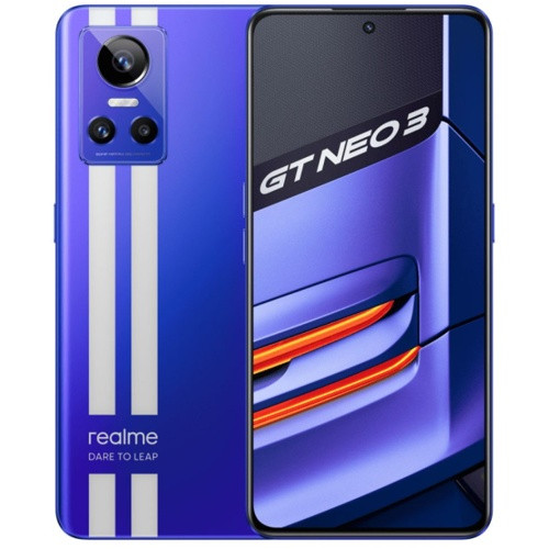 Realme GT Neo 3 5G 80W Dual Sim 2568GB Blue (12GB RAM)