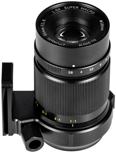 Zhongyi Mitakon Creator 85mm f/2.8 1-5x Super Macro Lens (Canon EF Mount)