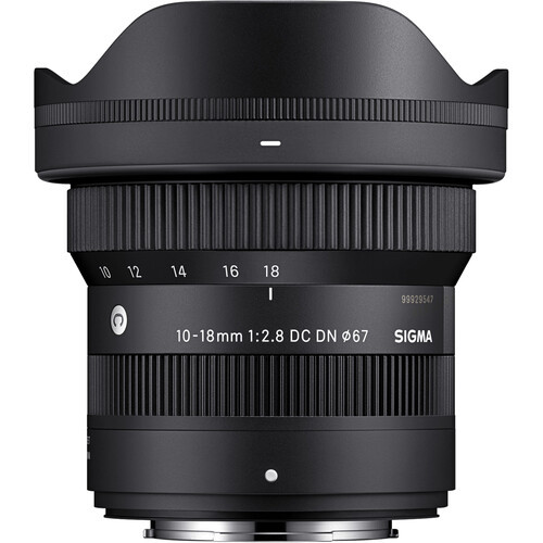 Sigma 10-18mm f/2.8 DC DN | Contemporary Lens (RF mount)