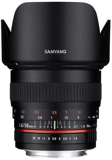 Samyang 50mm f/1.4 AS UMC (Nikon F Mount)