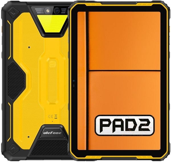 Ulefone Armor Pad 2 11.0 inch Rugged Tablet PC LTE 256GB Yellow (8GB RAM)