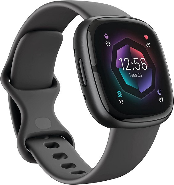 Fitbit Sense 2 GPS Smartwatch Shadow Grey with Graphite Aluminium Case