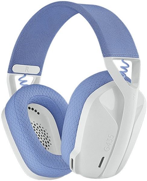 Logitech G435 Wireless Bluetooth Dual Mode Gaming Headset White