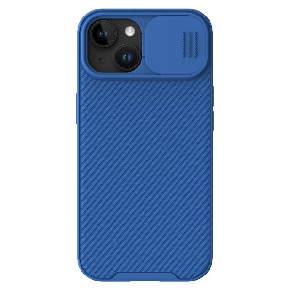NILLKIN CamShield Pro Magnetic Magsafe Phone Case for iPhone 15 (Blue)