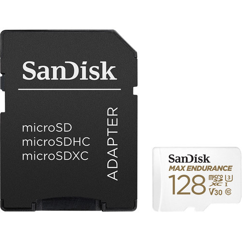 Sandisk 128GB MAX Endurance MicroSD with SD Adapter
