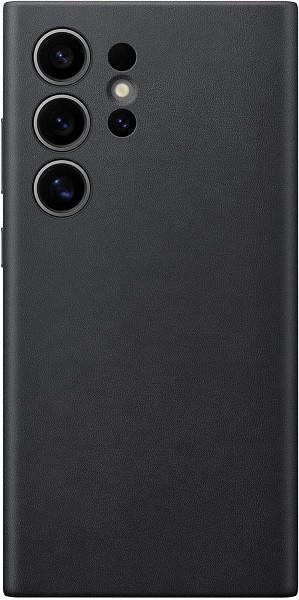 Samsung Galaxy S24 Ultra Vegan Leather Case (Black)