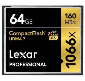 Lexar 64GB Professional 1066x CF (UDMA 7)