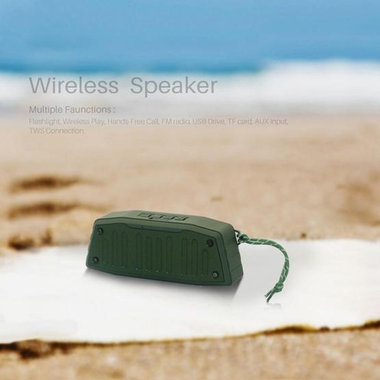 NewRixing NR-4019 Outdoor Portable Bluetooth Speaker Green