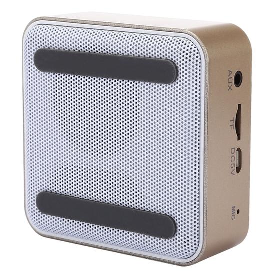 Portable Bluetooth Stereo Speaker(Gold)