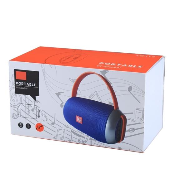 T&G TG112 Portable Bluetooth Speaker Red