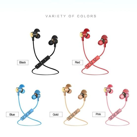 KIN-88 In-Ear Wire Control Sport Wireless Bluetooth Earphones (Blue)