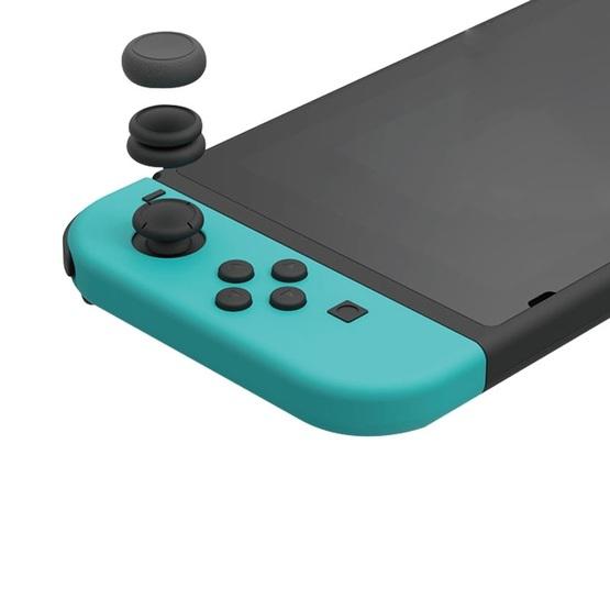 Left + Right Gamepad Rocker Cap Button Cover for Switch (Red)