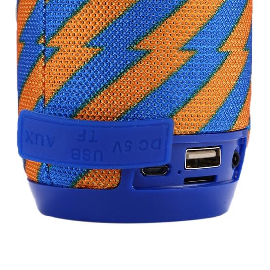 T&G TG106 Portable Wireless Bluetooth V4.2 Stereo Speaker with Handle Orange+Blue